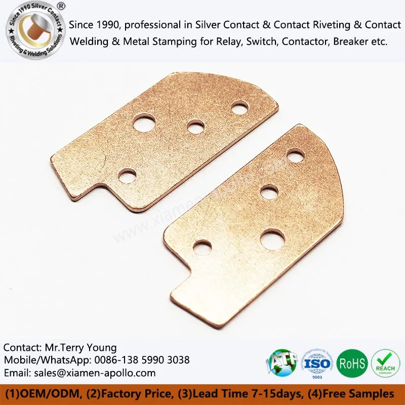 Vario paspaudę komponentai