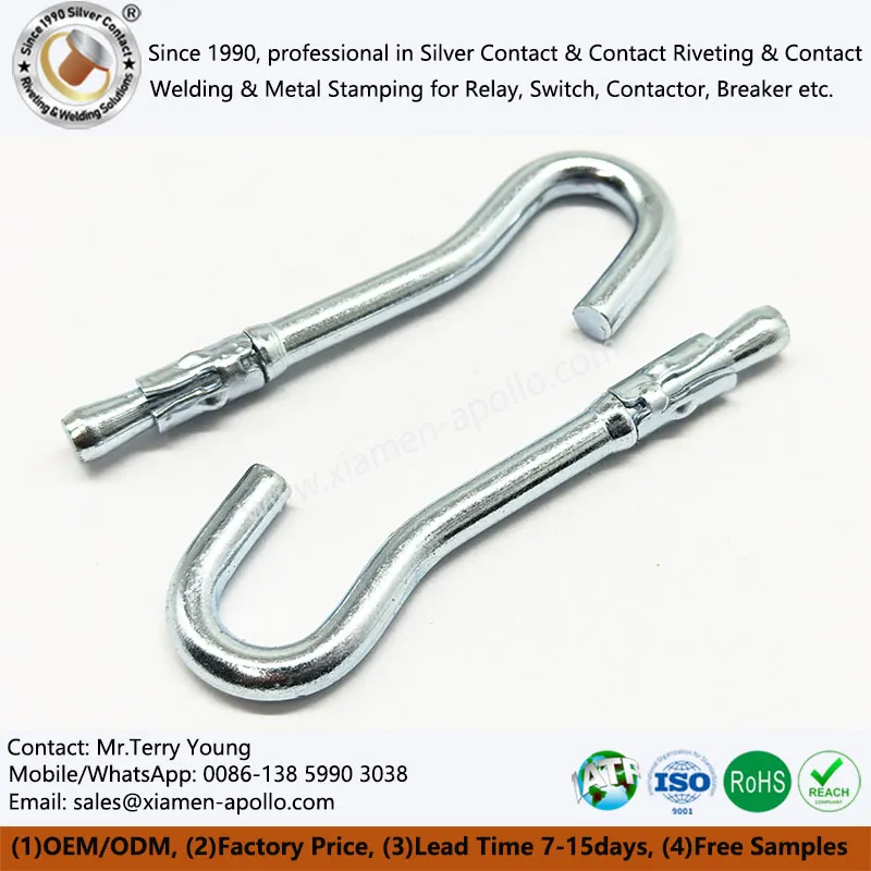 Išsiplėtimo varžto kabliukas