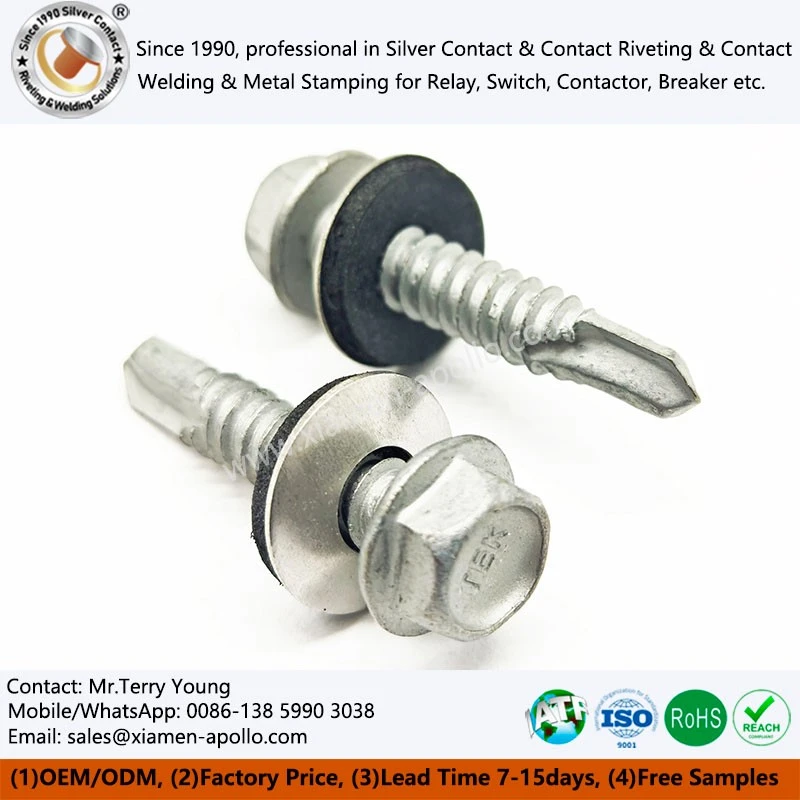 Hexagon Head Screw with Washer Fitted