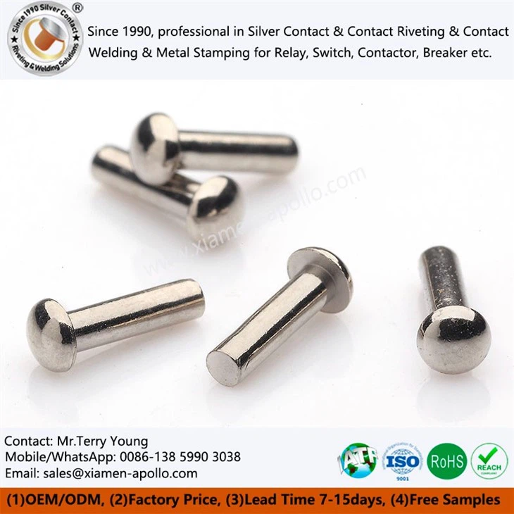 Nickel-Plated Copper Contacts