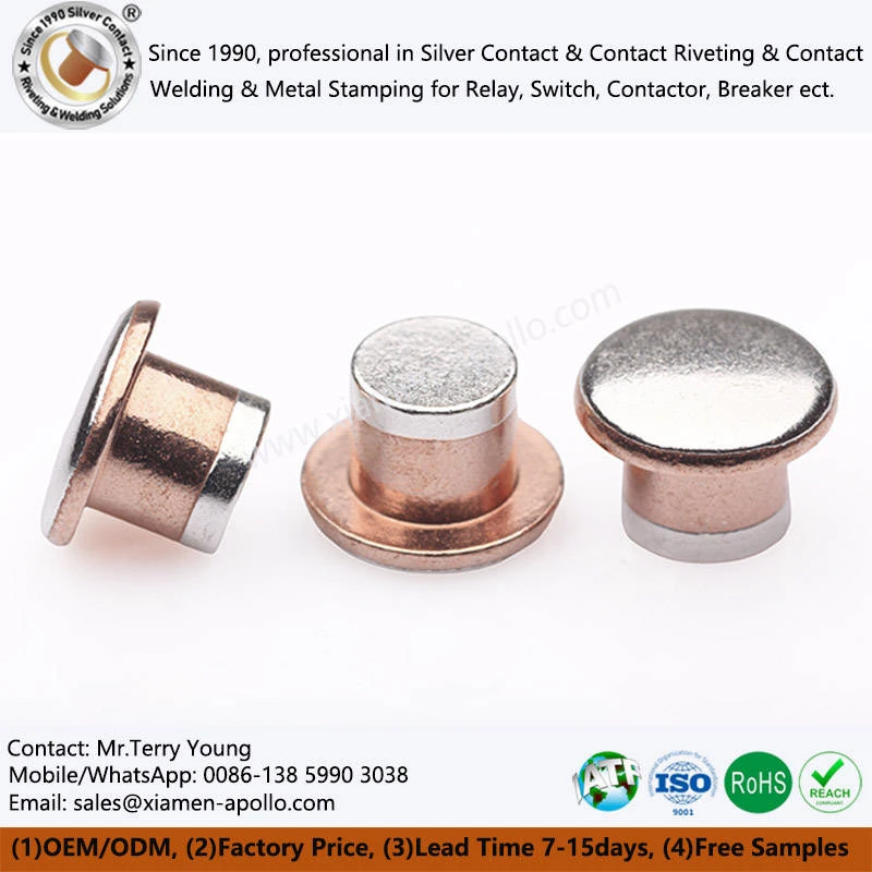 Three Compound Silver Contacts Three Compound Silver Contacts