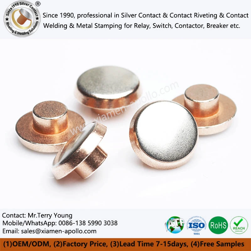 Bimetallic Silver Contact Bimetallic Silver Contact