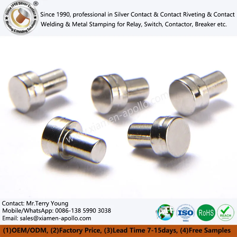 Iron Tungsten Contact Rivet Iron Tungsten Contact Rivet