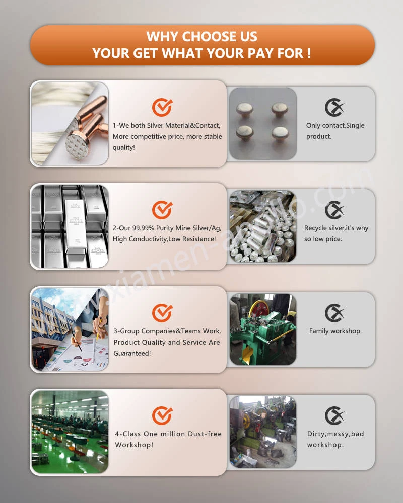 Why Choose Our Stationary Contact Why Choose Our Stationary Contact