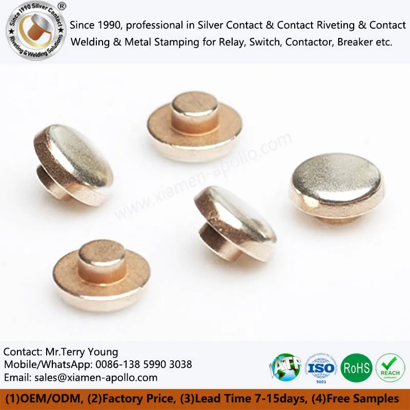 Bimetalinis kontaktinis{0}}pertraukiklis