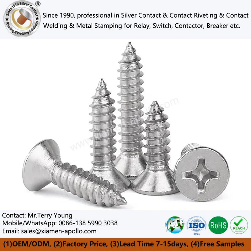 Nerūdijančio plieno įleidžiami varžtai