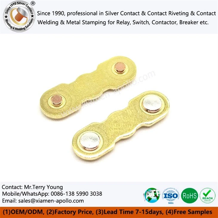 Silver Contact Riveted Assembly Silver Contact Riveted Assembly