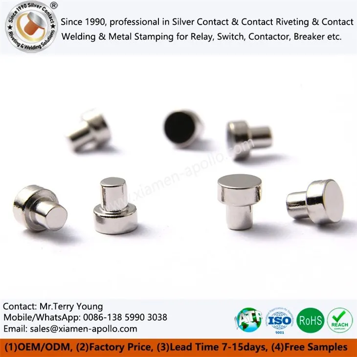 Tungsten Rivet for Automotive Horns